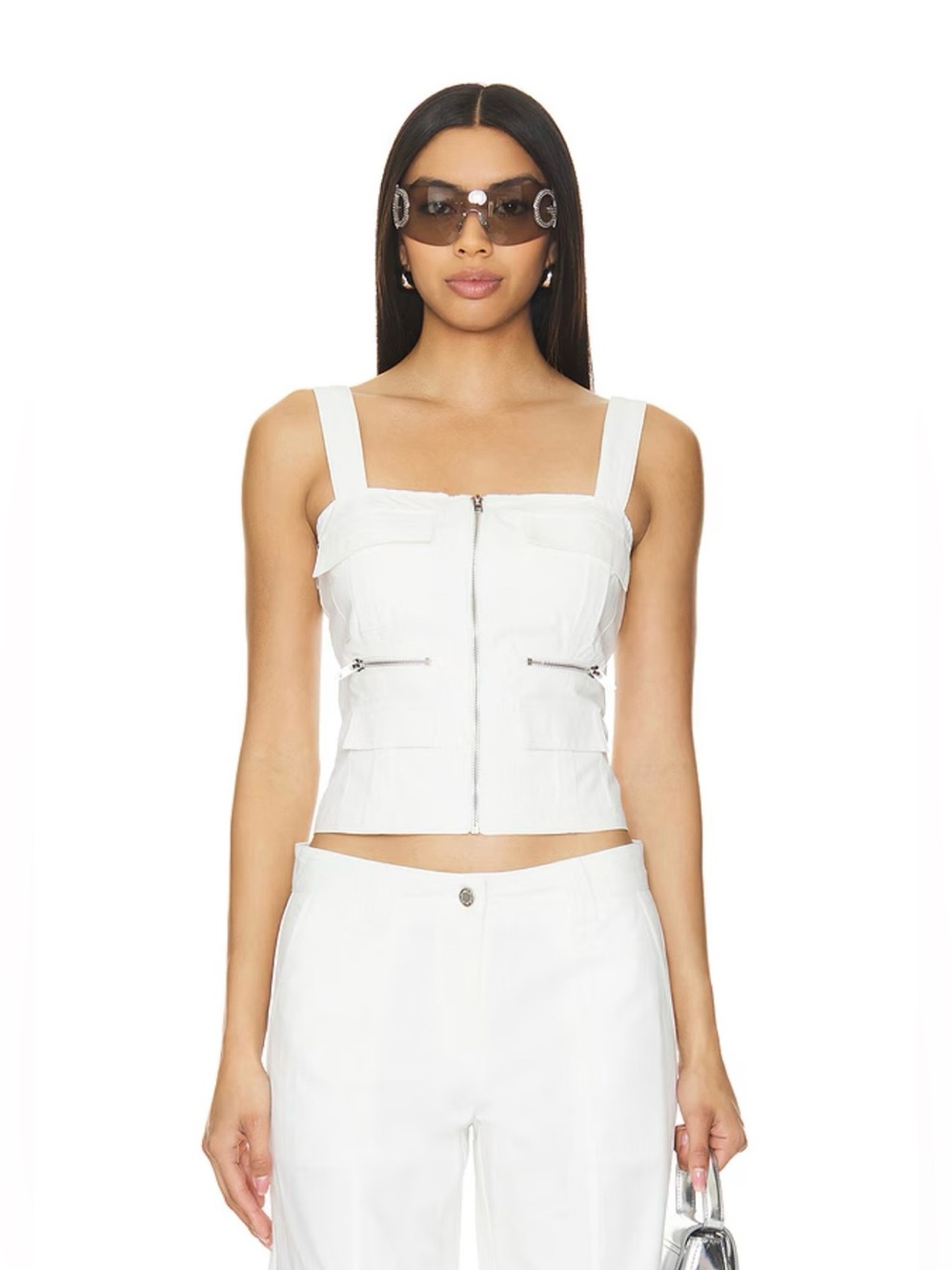 BY.DYLN REVOLVE Levi Cargo Top NWT Size S